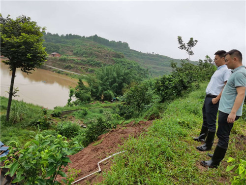 鎮(zhèn)黨委書記對地質(zhì)災(zāi)害點(diǎn)進(jìn)行巡查.jpg